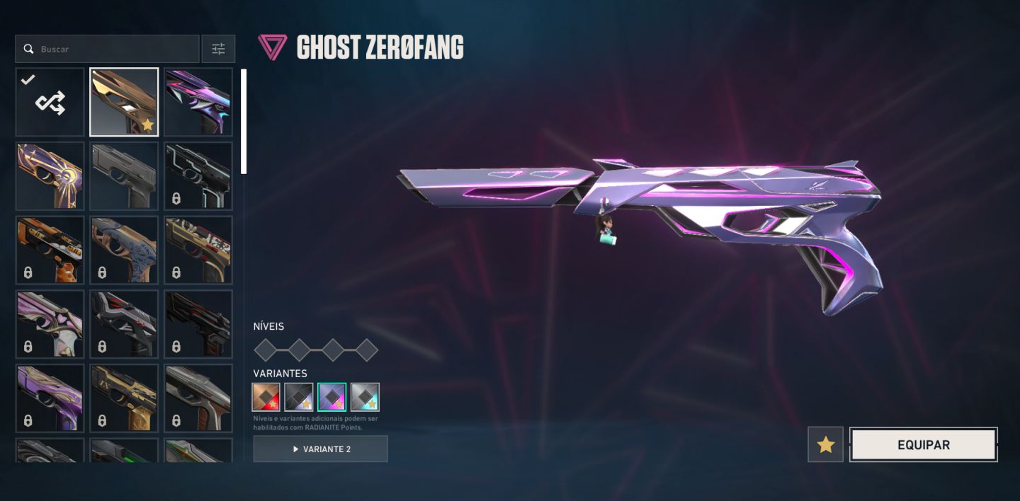 Conta Valorant c Vandal e Phantom + LoL Skins