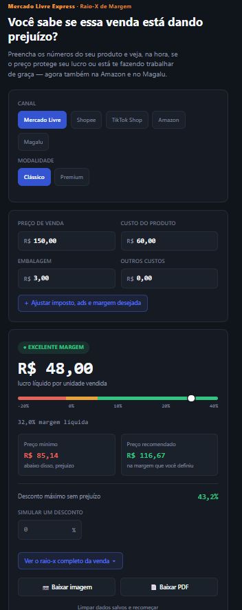 Planilha de Precificação Mercado Livre, Shopee e TitkTok