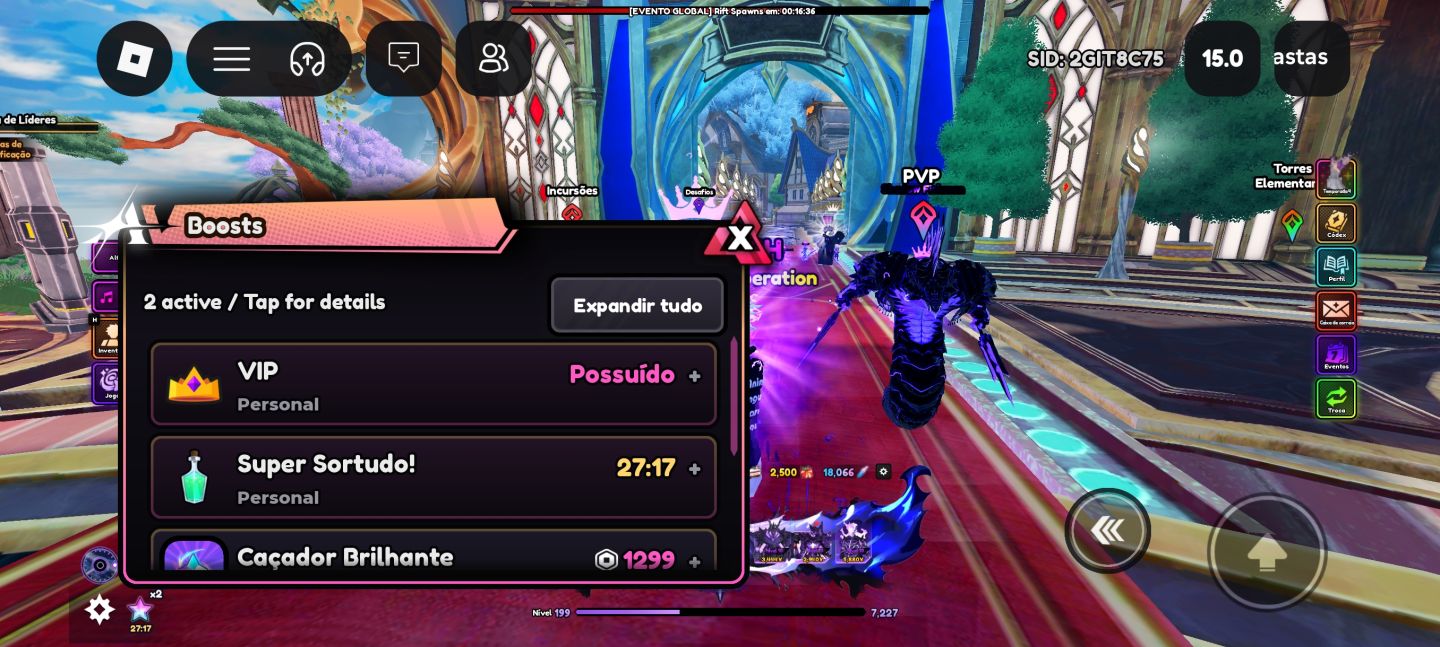 ANIME VANGUARDS: 3,9M GEMAS 18.066 REROLLS SUNG TRANSCENDENTALw + FRITZ MÍTICO