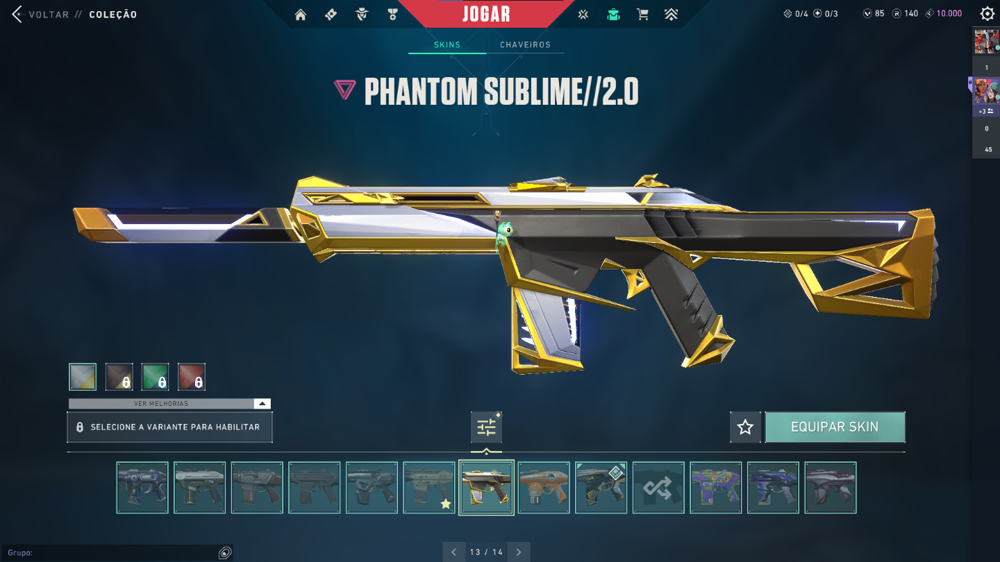 Conta Valorant VALOR NEGOCIÁVEL | Full acesso | R$ 4.000 gastos | Muita skin