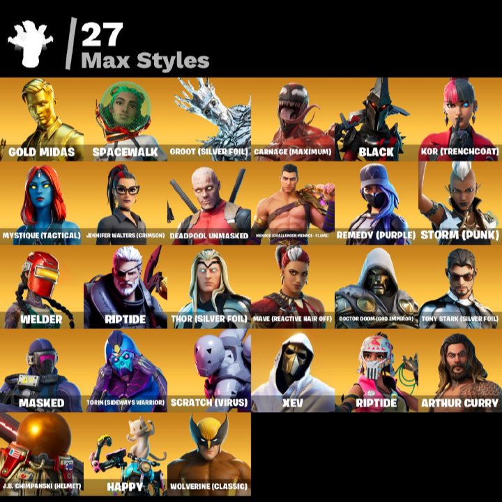 CONTA DE FORTNITE ANTIGA, MUITO RARA +190 SKINS