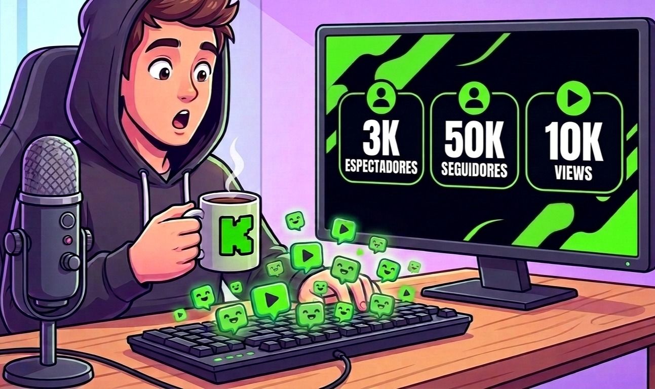 O MAIS BARATO | KICK | SEGUIDORES, VIEWS, CHATBOT E ESPECTADORES ALTA QUALIDADE