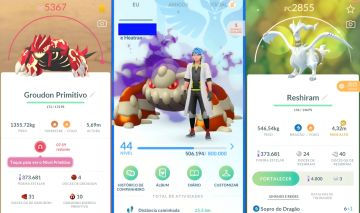 CONTA POKÉMON GO LEVEL 44 | 73 LENDÁRIOS | GROUDON PRIMITIVO E MUITO MAIS