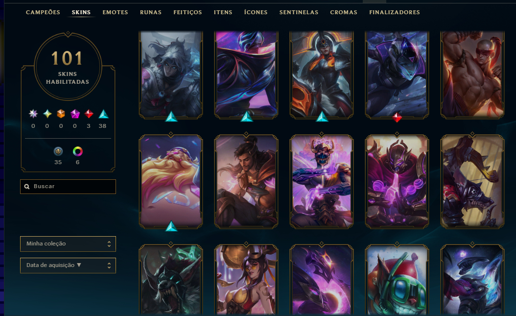 CONTA HANDLEVEL SEASON 2 MASTER 300+ PONTOS