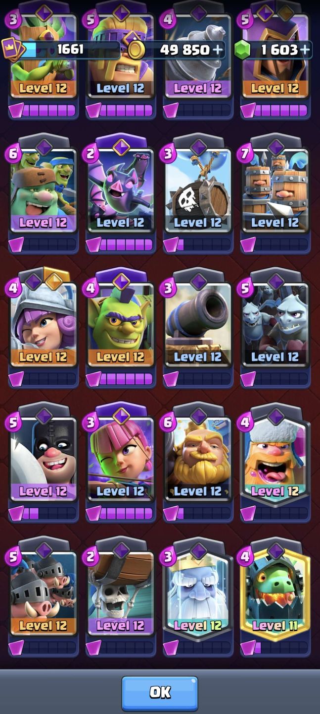 CLAHS ROYALE 17 EVOLUÇÕES | 4 HERÓIS | 1.353 GEMAS | 7 FRAGMENTOS DE EVO