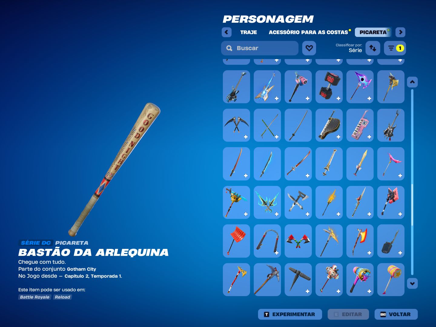 Conta Full Acesso Barata com 99 Skins + Itens Raros