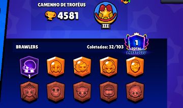 Conta de Brawl Stars | 4500+ troféus | 30+ brawlers