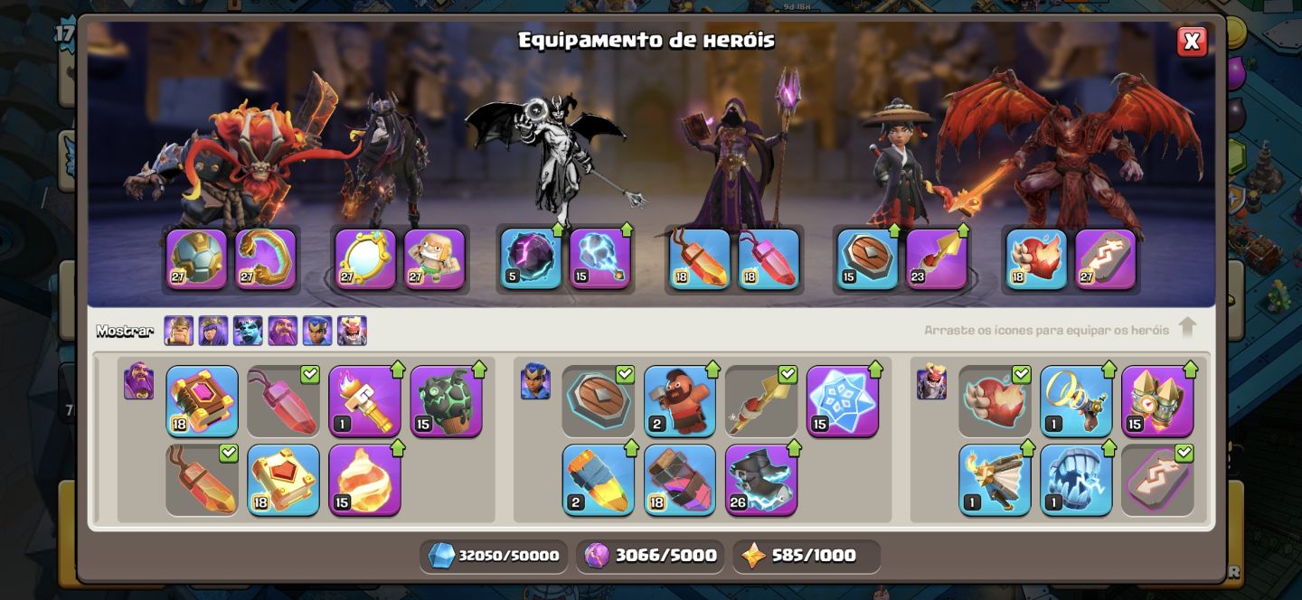 CV18 SEMI FULL PROXIMOS 3 PASSES COMPRADOS, SKINS E PAISAGENS PAGAS