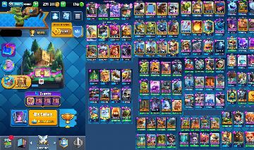 Conta Clash Royale 10117 Troféus | Level 58 | 148 emotes |(ACEITO OFERTAS)