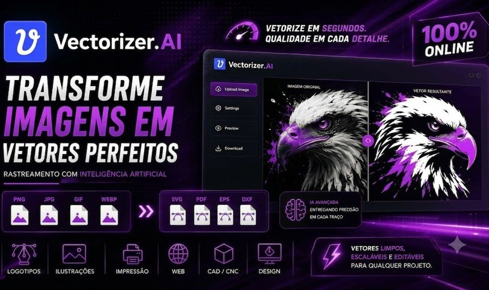 Vectorizer Ai Premium | 30 Dias