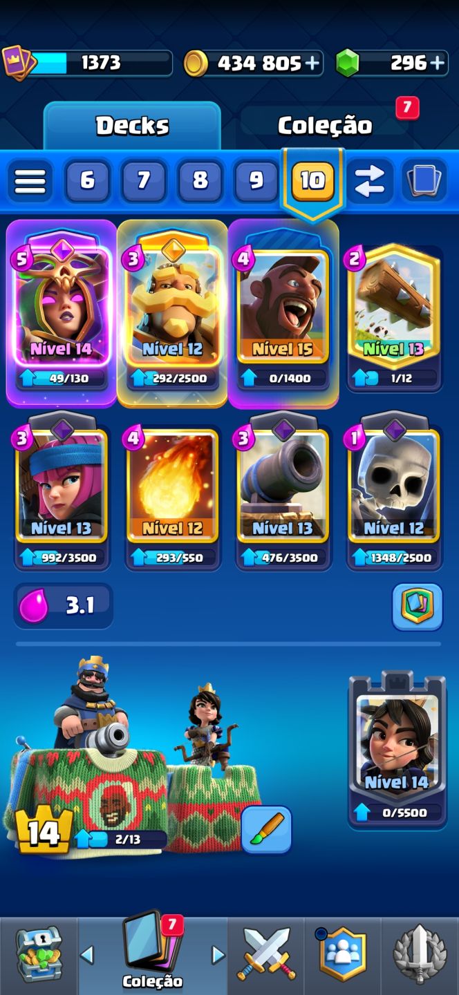 CONTA CLASH ROYALE OG