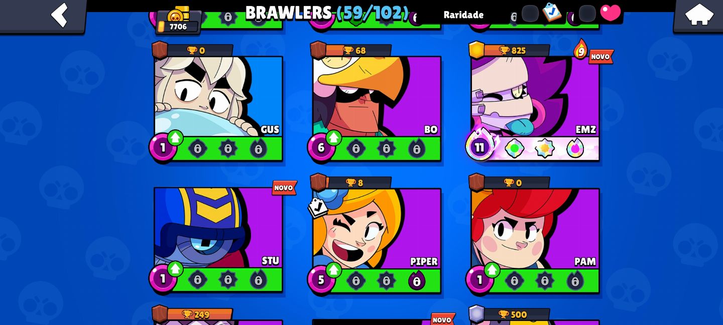 Conta de brawl stars rara