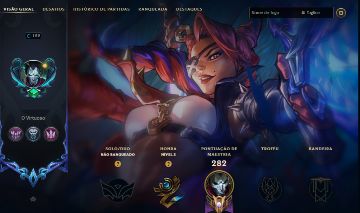 CONTA LEAGUE OF LEGENDS COM SKINS RARAS - LVL 152 - SEM RANK