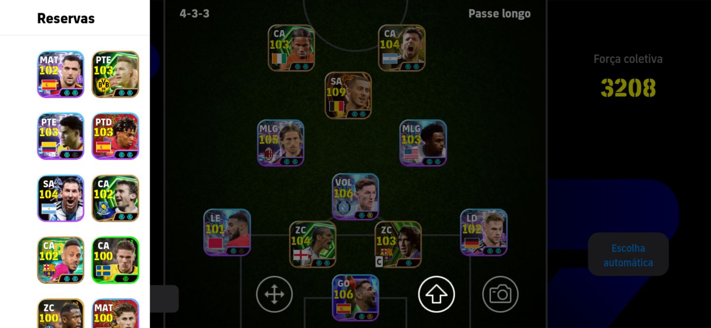 CONTA DE EFOOTBALL COMPLETA A BRABA DO HAZARD