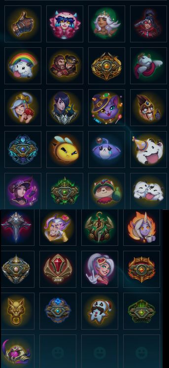 CONTA LOL LEVEL 180