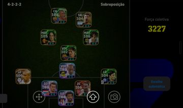 CONTA EFOOTBAL 3227!! ETOO 106 PLATINI 106 CANAVARRO 106 VOZINHA 104GYOKERES 104