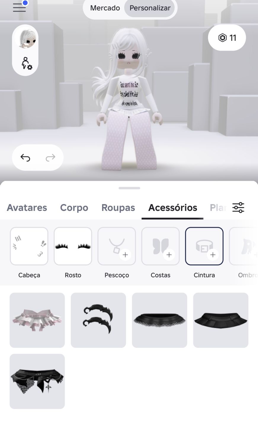 Conta Roblox Feminina!