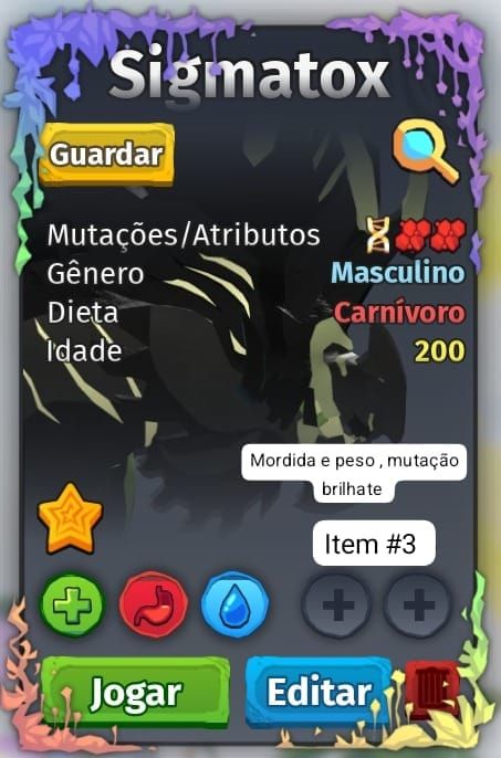 [LOJA DE SLOTS ] Creatures of Sonaria V5 - Traços Máximos & Raros