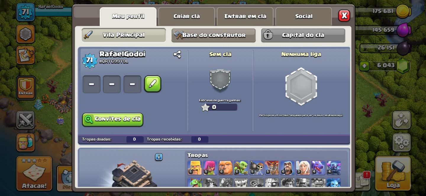 Conta de Clash of Clans CV9 Full só vem (Oferta por tempo limitado)