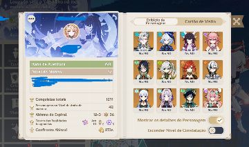 Conta Genshin Impact. Honkai Star Rail e Zenless Zone Zero