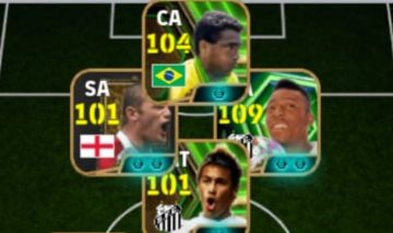 CONTA EFOOTBALL RARA! ROMARIO DA COPA + NEY 2011 + PELÉ 109 E+++!