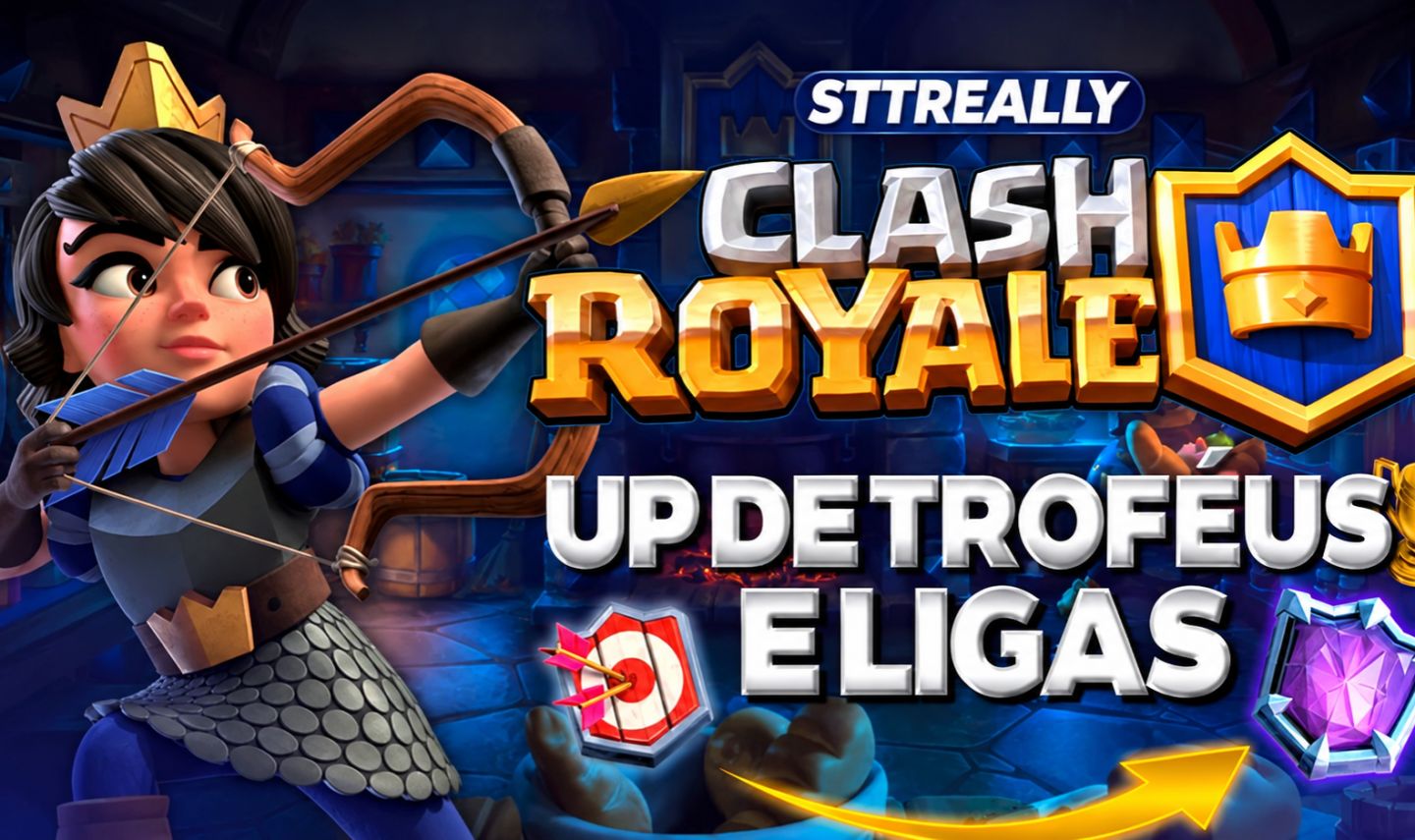 Clash Royale! SUBO / UPO CONTAS RAPIDAMENTE (100% SEGURO) ARENA SAZONAL E LIGAS!