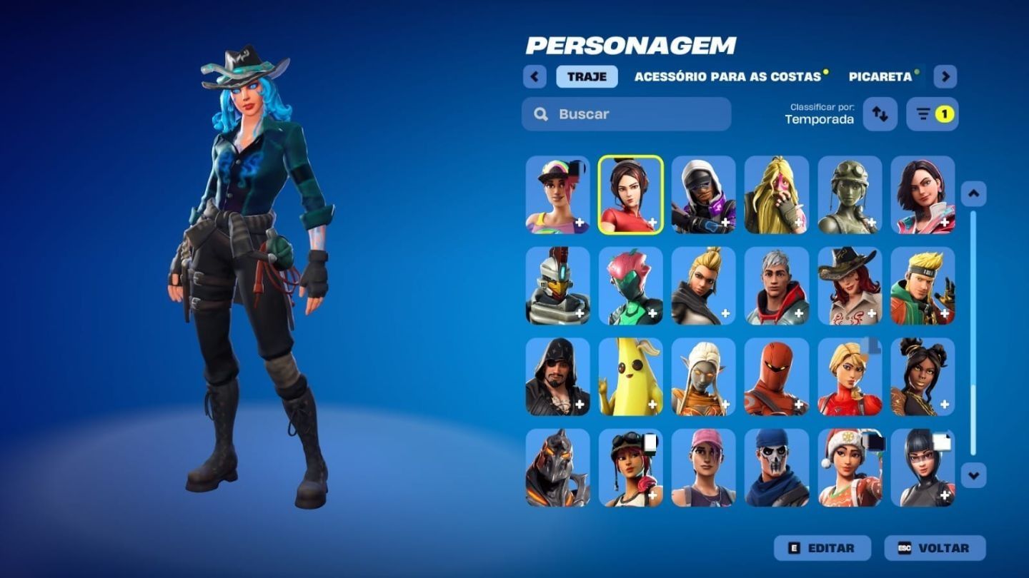CONTA FORTNITE OG COM MAIS +100 SKINS, SALVE O MUNDO FUNDADOR E +1200 V-BUCKS