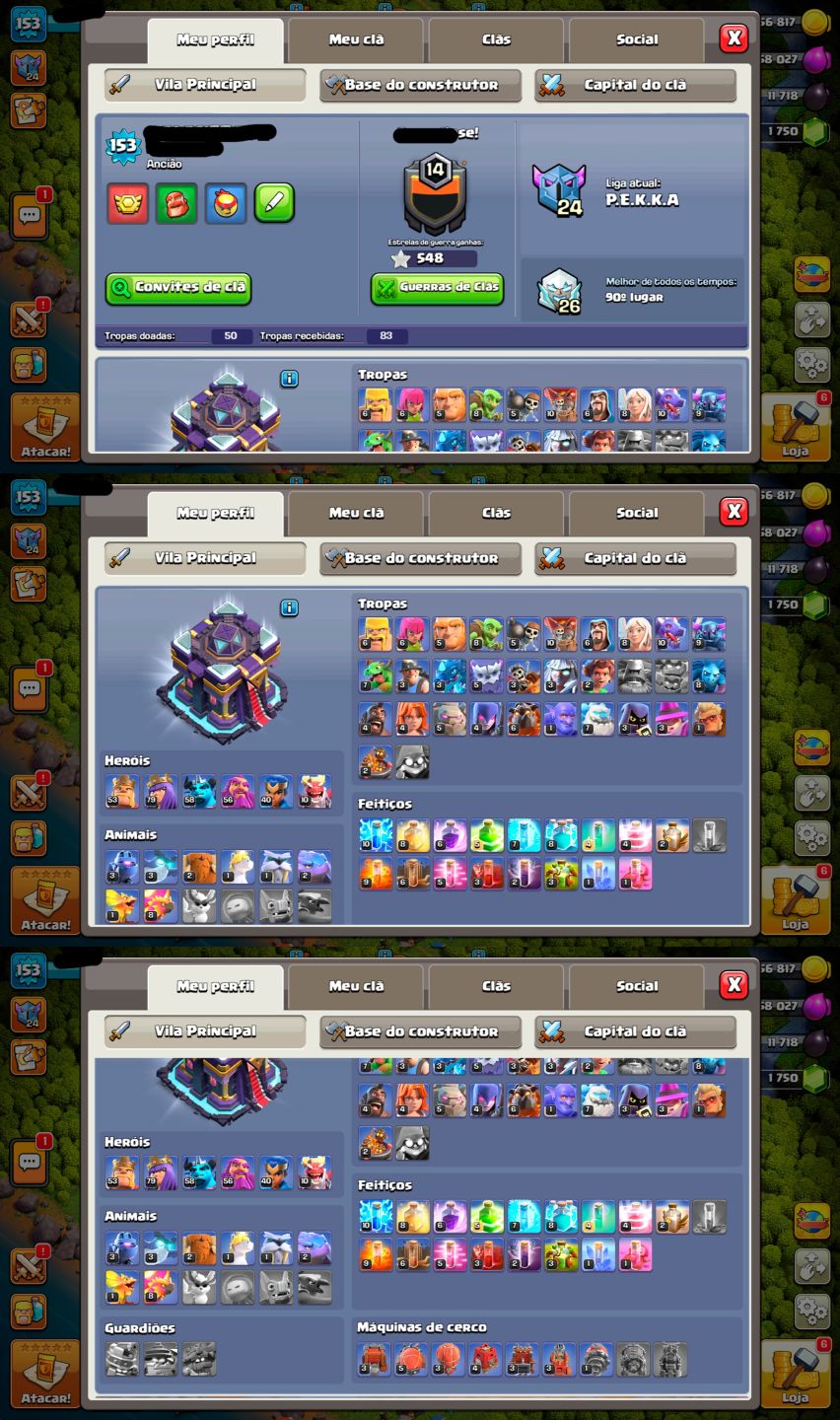 Clash of Clans CV15 (Defesas Full)