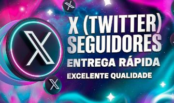 Seguidores X/TWITER - Escolha a quantidade