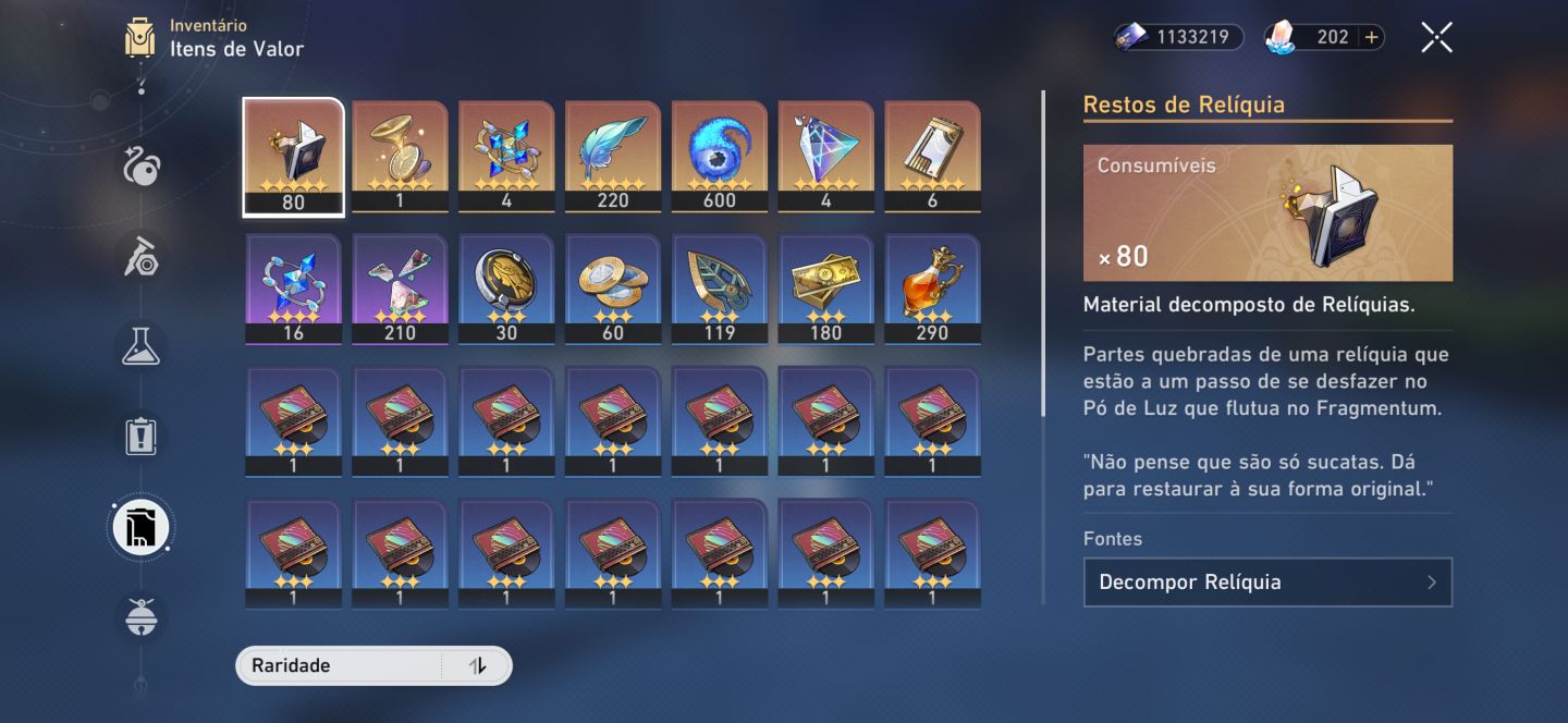 Conta no HSR, Silver Wolf 999+cone, Himeko+cone, Blade Mortenax+cone