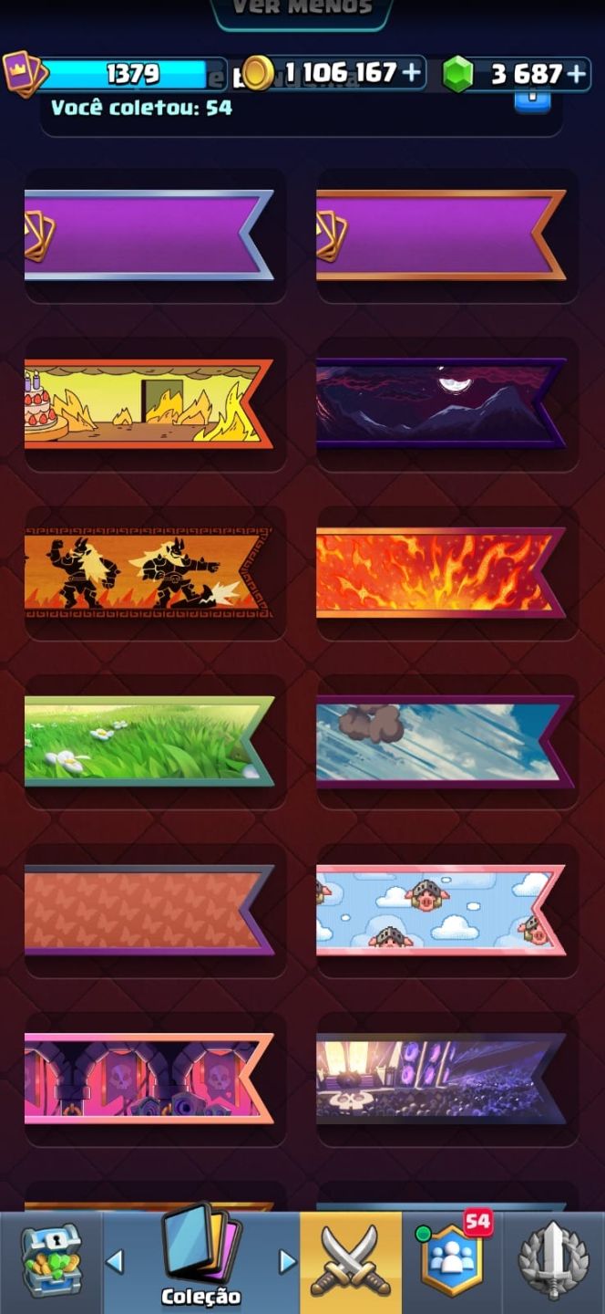 Conta Clash Royale mto boa arena 21 com quase todas as cartas oferta