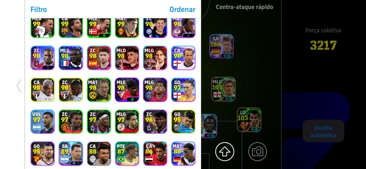 Conta de efootball