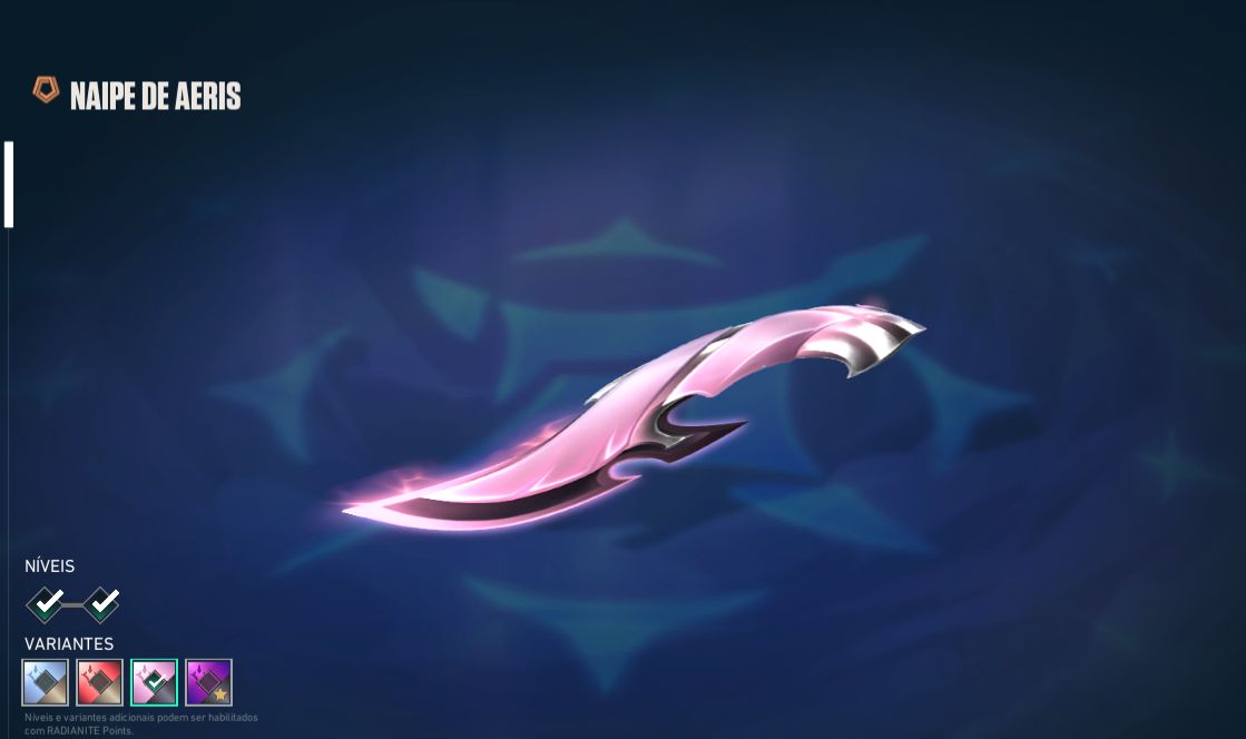 Conta Valorant varias skins de faca e vandal