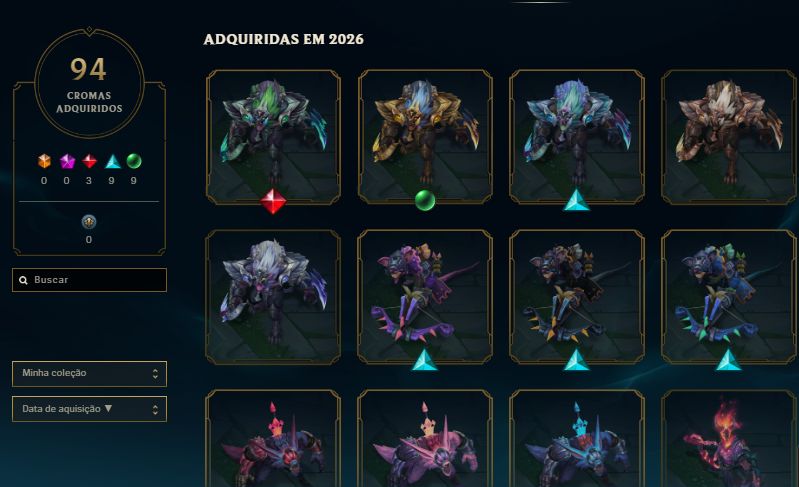 [Promoção] Conta League Of Legends, Valorant e Tft com Varias Skins (Negociável)