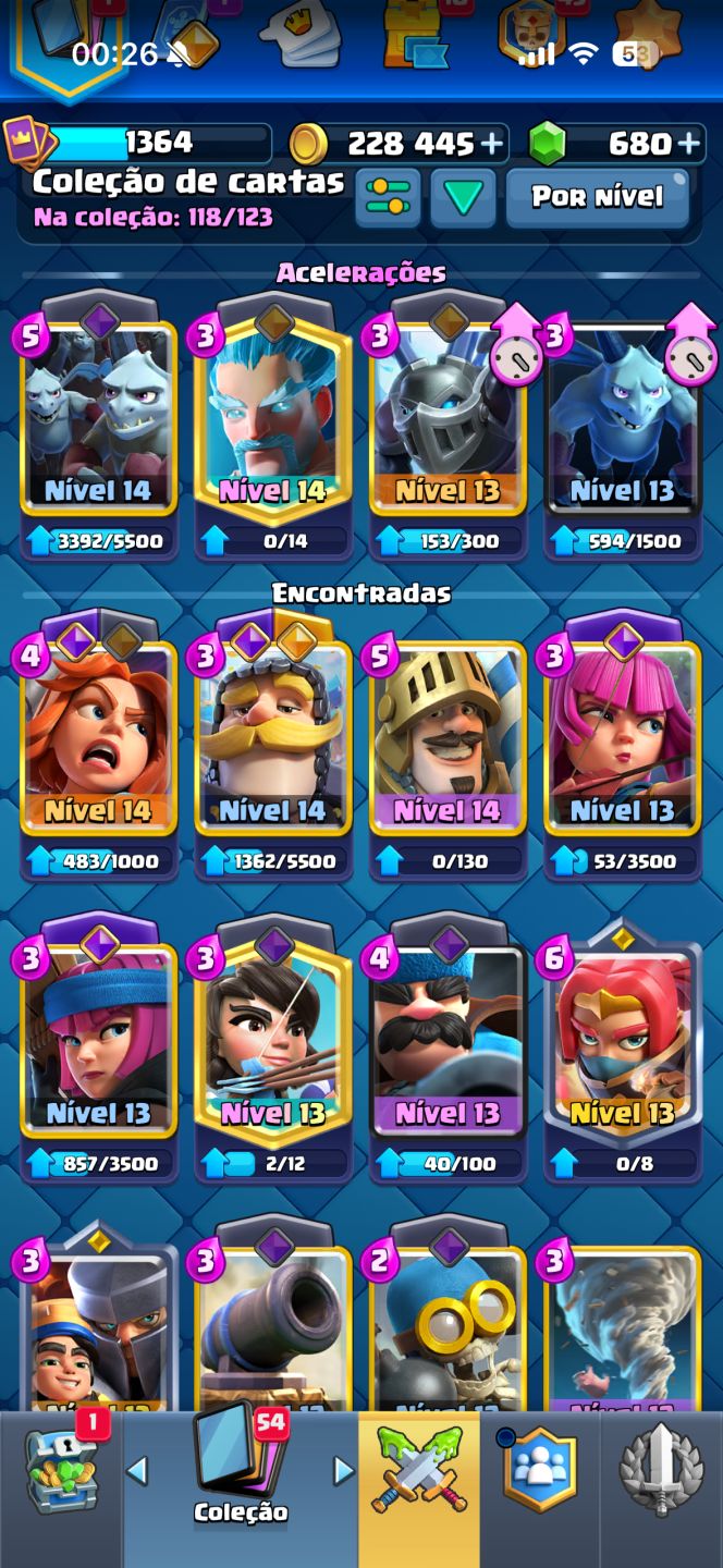 CONTA SUPERCELL ANTIGA | CLASH ROYALE 9 ANOS +CLASH OF CLANS +BRAWL STARS 12K+