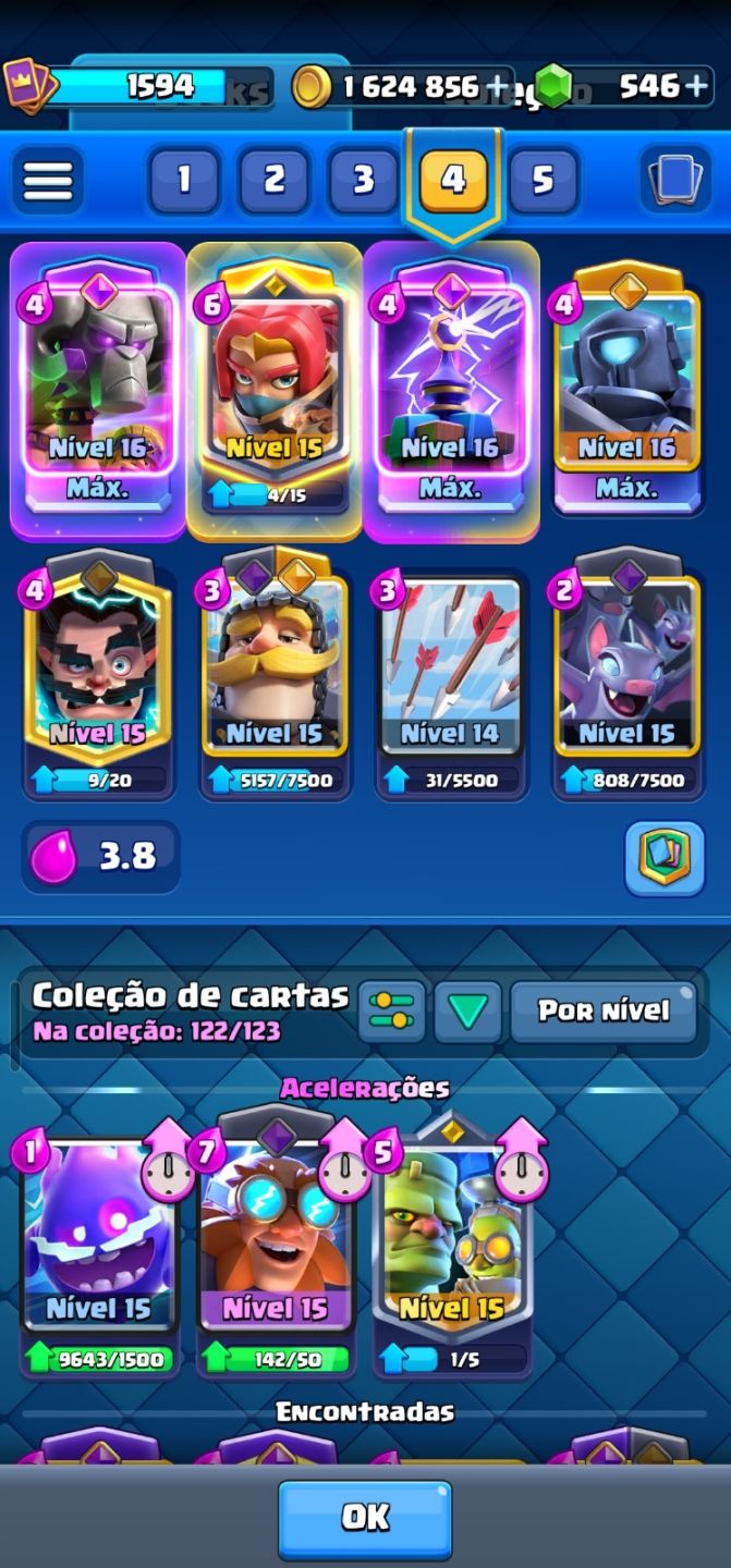 CONTA DE CLASH ROYALE À VENDA!