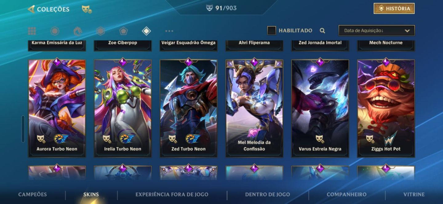 Kaisa Porsche, Mf profundezas e muitas skins, pra sair logo