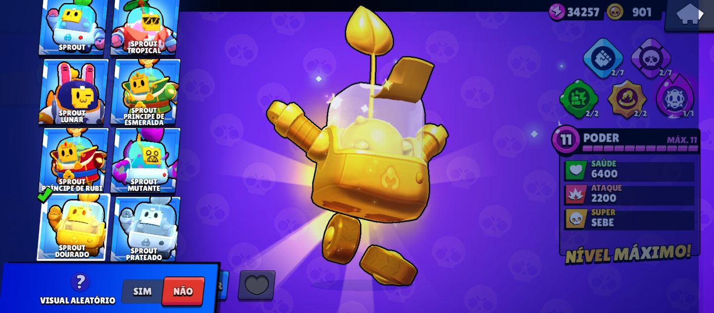 Brawl Stars | Conta completa