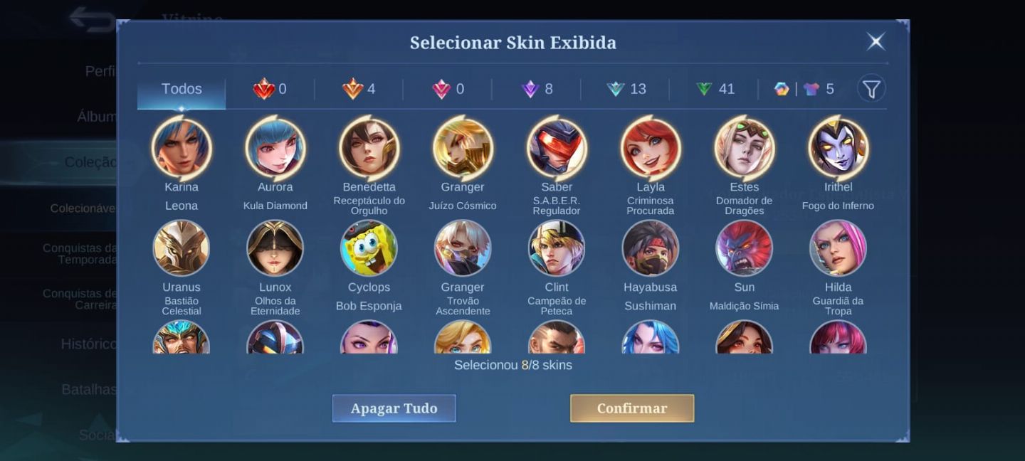 EX-Top Brasil Aurora+KOF Aurora e Karina + Soul Vessels Benedetta