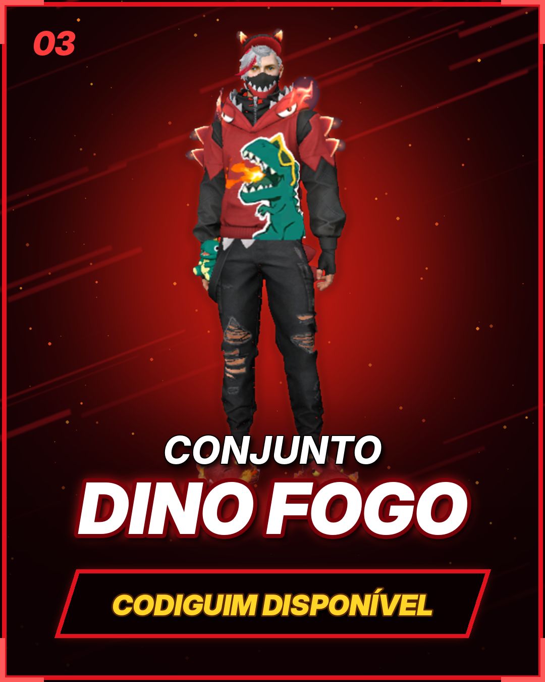CODIGUINS CONJUNTOS MÊS OUTUBRO