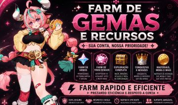 GENSHIN IMPACT: END GAME - EXPLORAÇÃO - MISSÕES - FARM - MELHOR PREÇO!