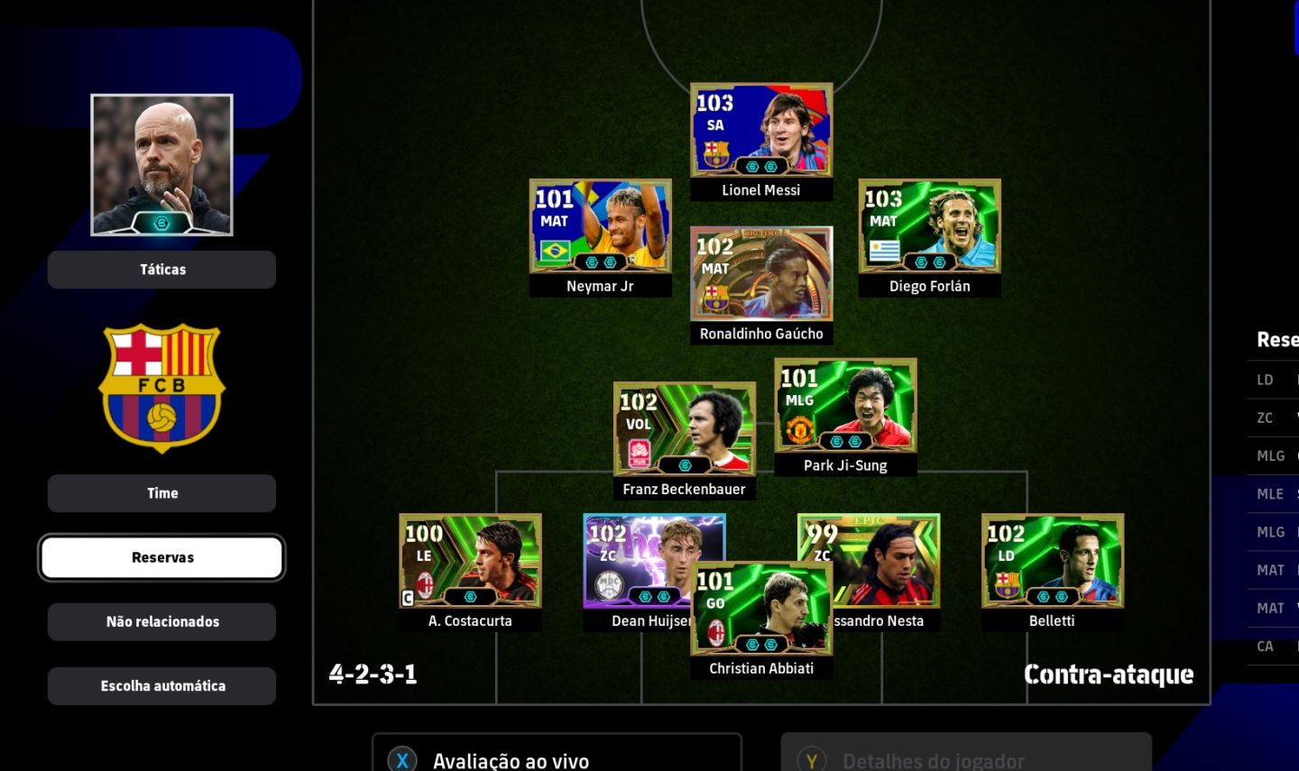 CONTA EFOOTBALL STEAM+FIFA21[ RONALDINHO+ MESSI+ NEYMAR2014 E VARIOS EPICOS