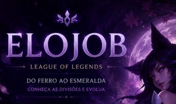 (PROMOÇÃO) ELOJOB LEAGUE OF LEGENDS - FERRO AO ESMERALDA (MELHOR PREÇO)