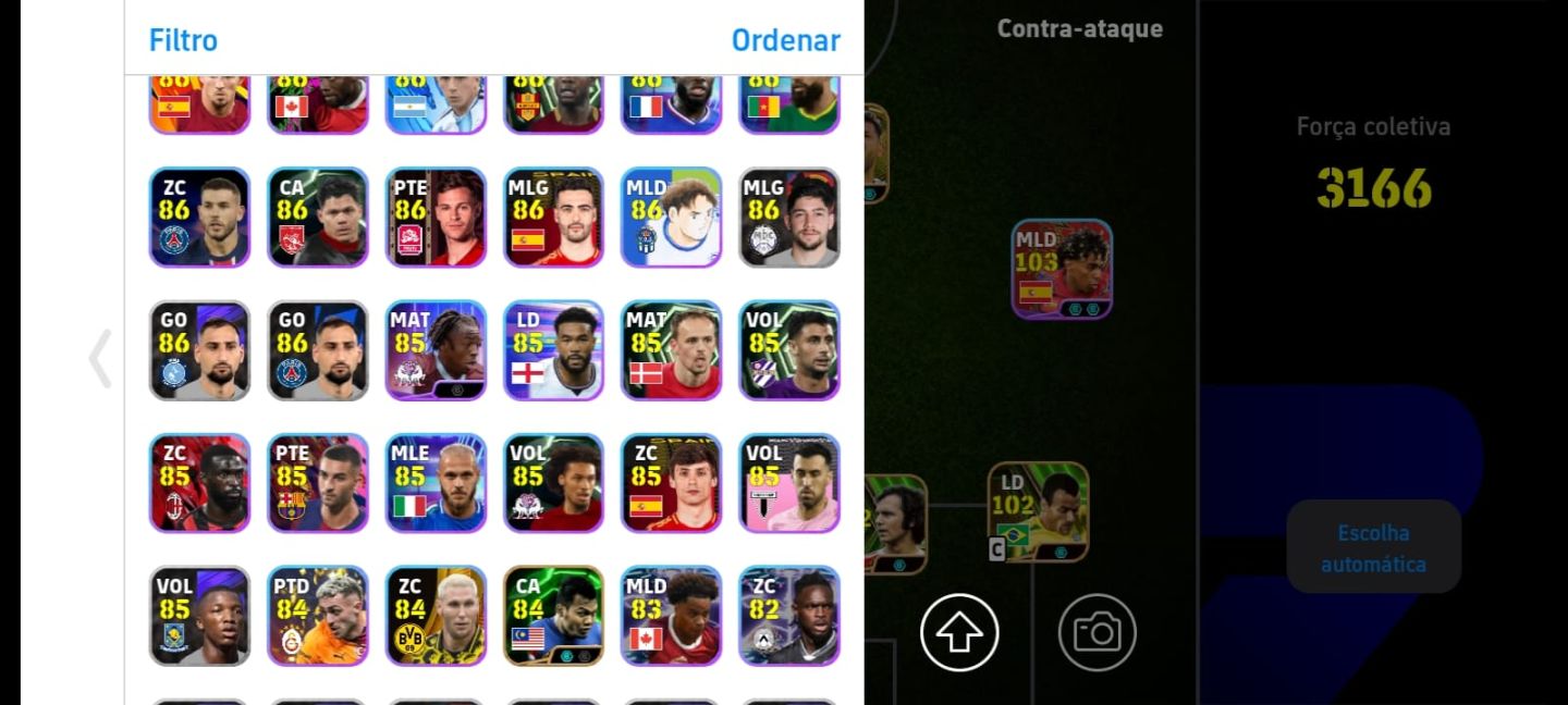 CONTA TOP DE EFOOTBALL!
