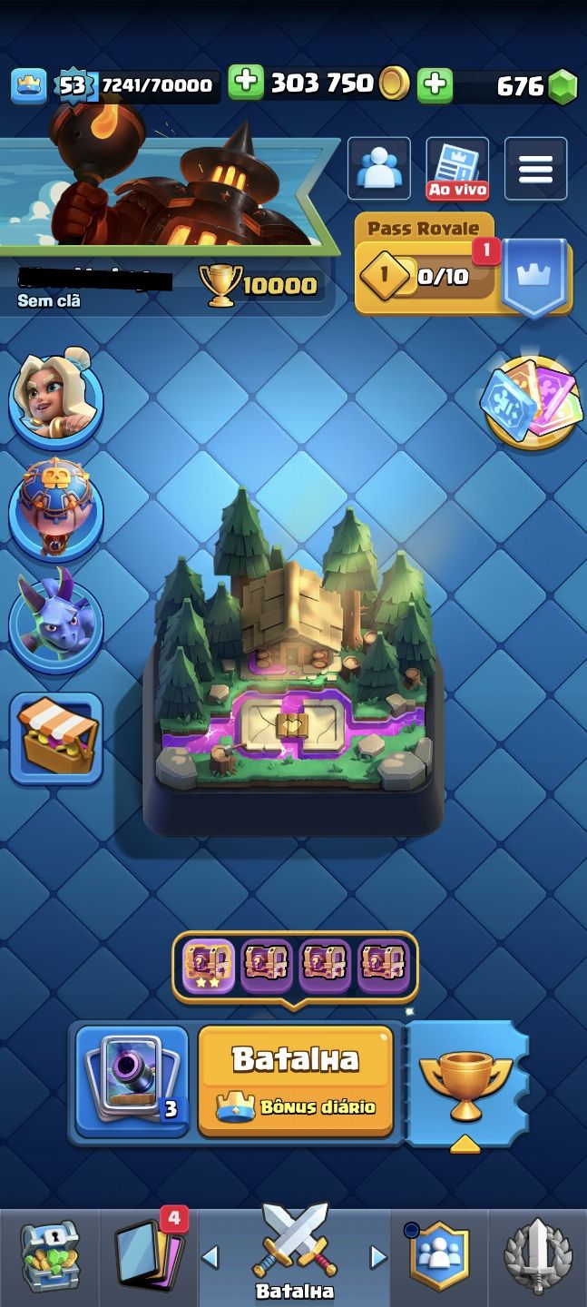 CONTA CLASH ROYALE FULL TROFÉUS (10.000) + BRAWL STARS E MAIS!