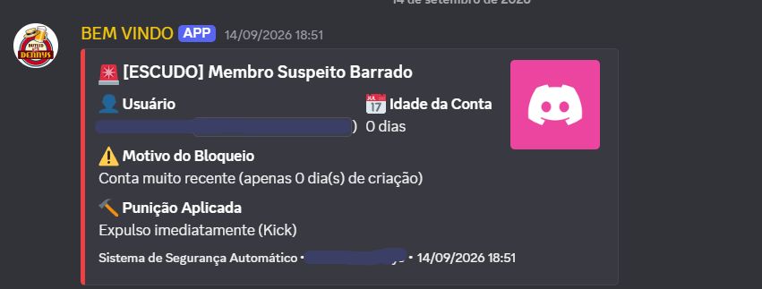 BOT PORTARIA & ANTI-FAKE DISCORD | AUTO-ROLE + LOGS 24/7