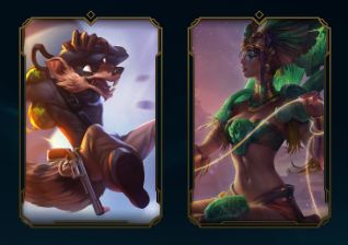 Conta LOL com skin lendária