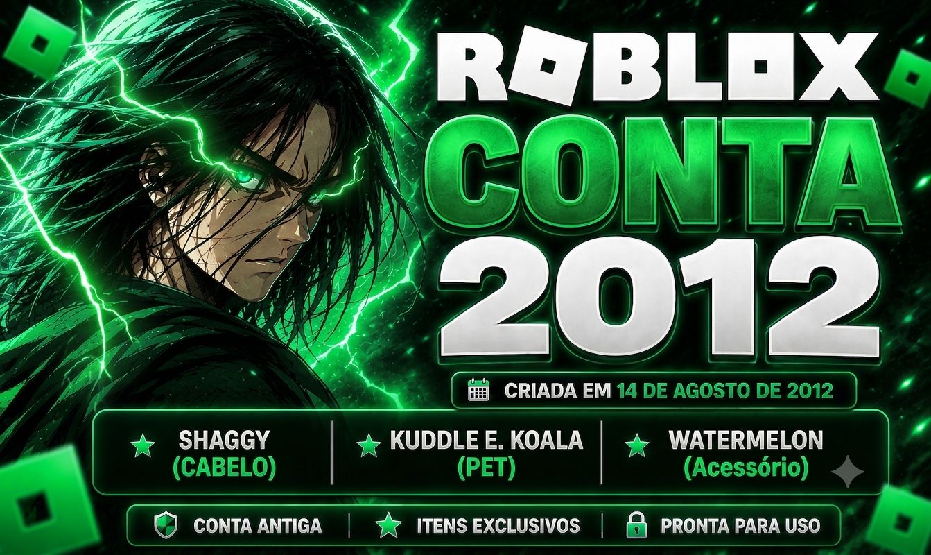 Conta Roblox 2012 | Shaggy | Kuddle E. Koala