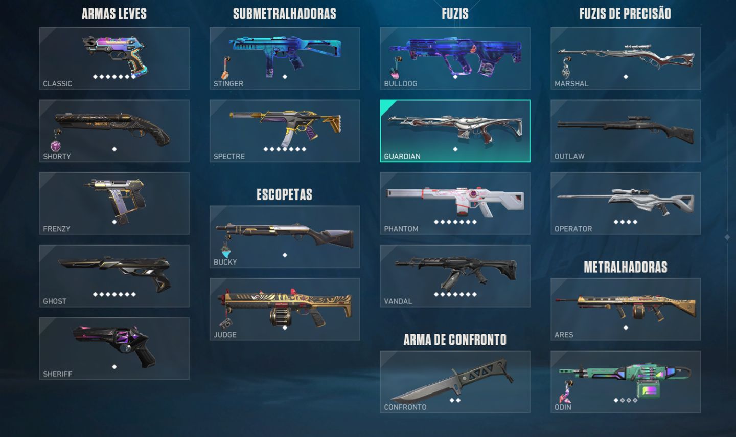Conta de Valorant Full acesso com skin