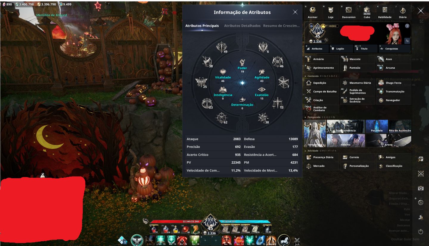 Conta Aion2 Clerigo - 120k cp e 2336 gs